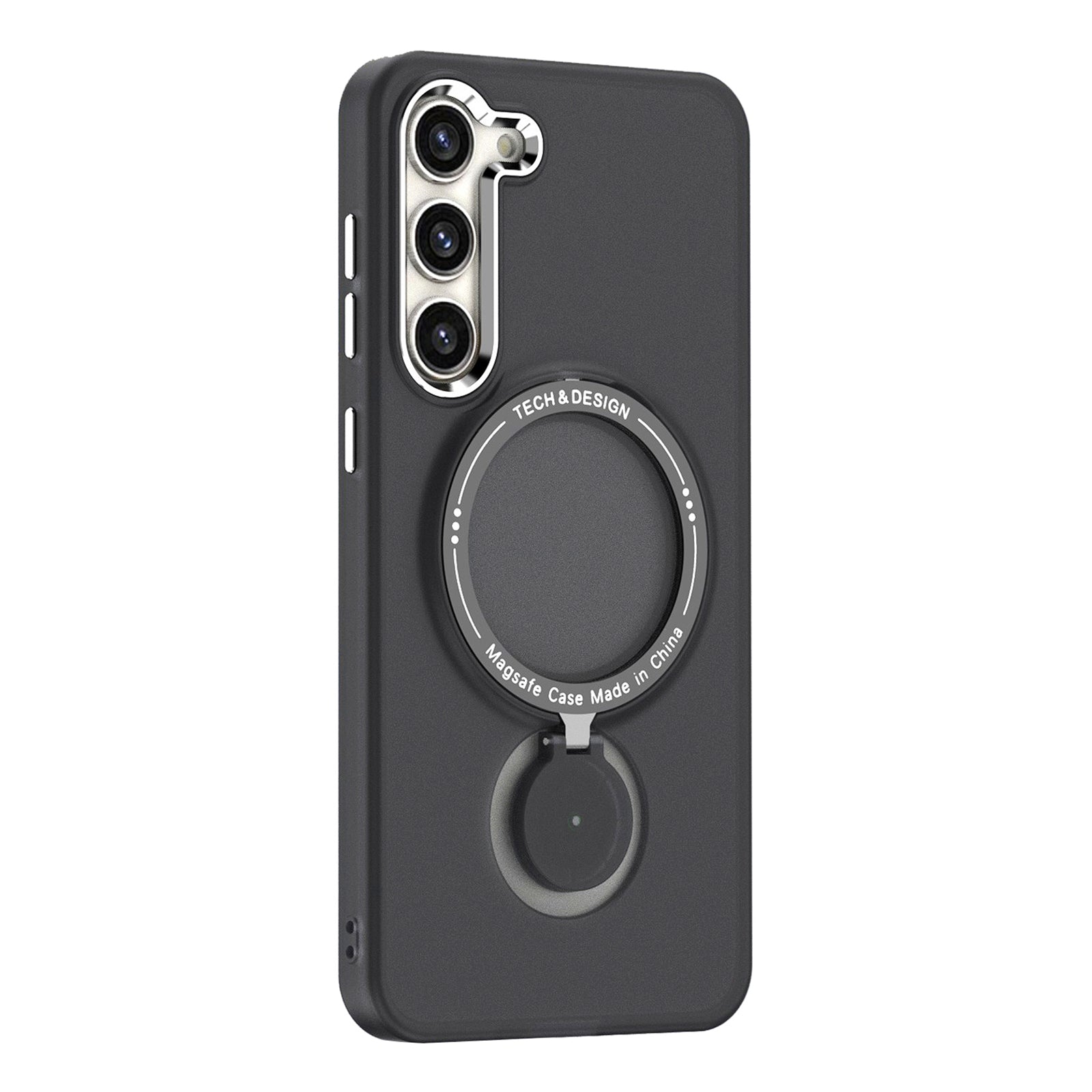 For Samsung Galaxy S23 Magnetic Ring Kickstand Phone Case Hard PC Back Cover Compatible with MagSafe For Samsung Galaxy S23 Magnetic Ring Kickstand Phone Case Hard PC Back Cover Compatible with MagSafe